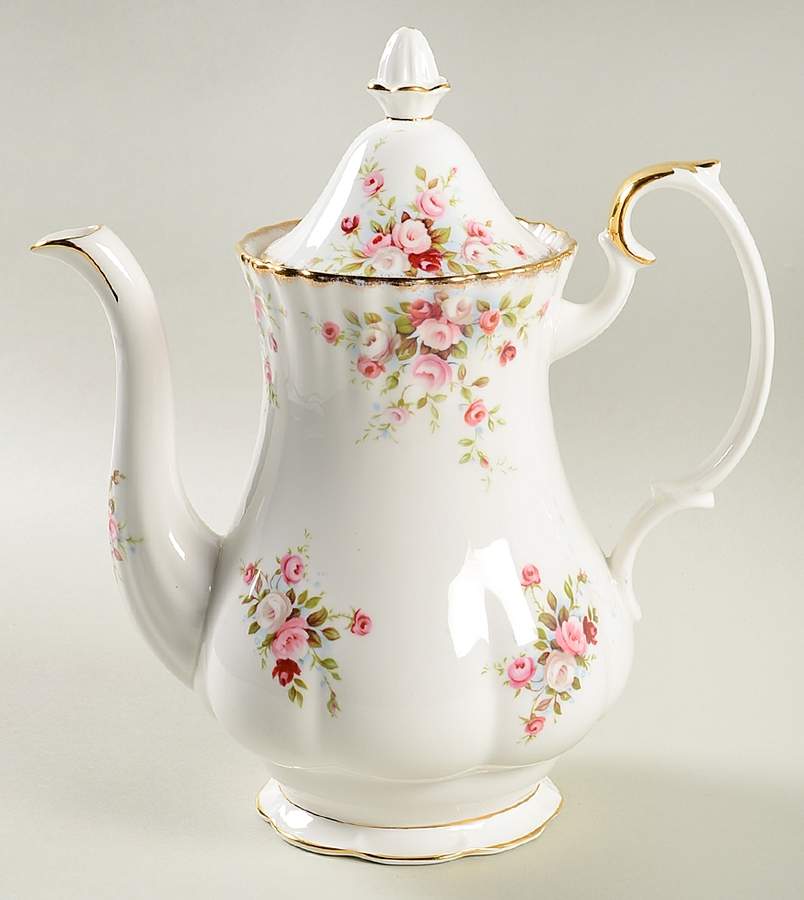 Cottage Garden Coffee Pot & Lid by Royal Albert-1