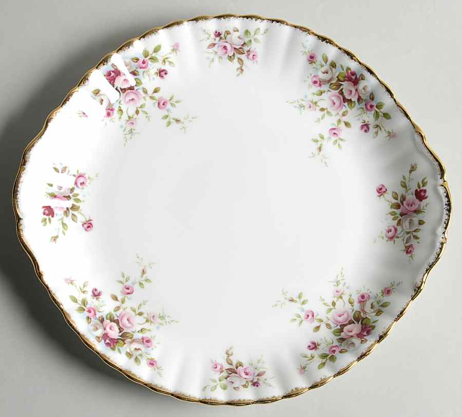 Cottage Garden Handled Cake Plate by Royal Albert-1