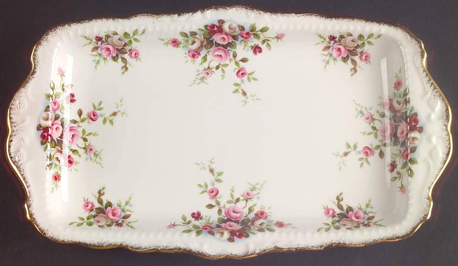 Cottage Garden Large Sandwich Tray by Royal Albert-1