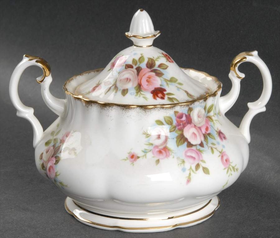 Cottage Garden Sugar Bowl & Lid by Royal Albert-1