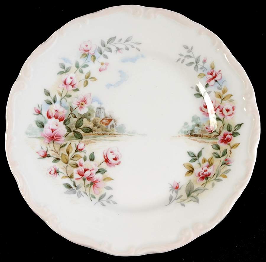 Cottage Garden Year Series Bread & Butter Plate by Royal Albert-1
