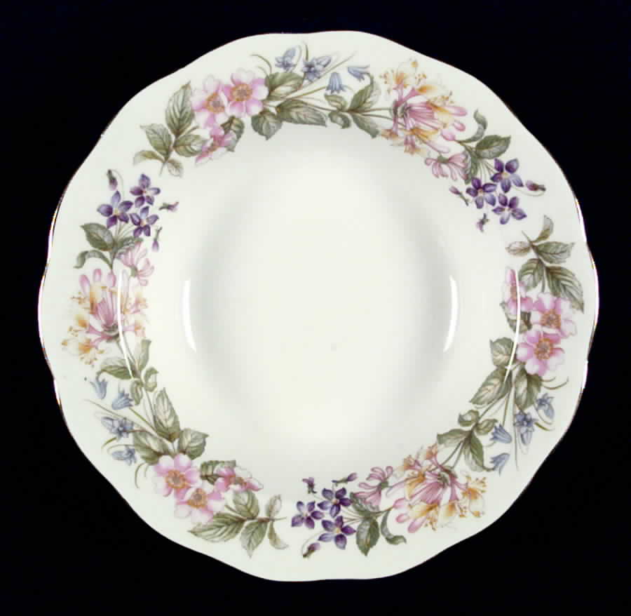 Country Lane Rim Soup Bowl by Royal Albert-1
