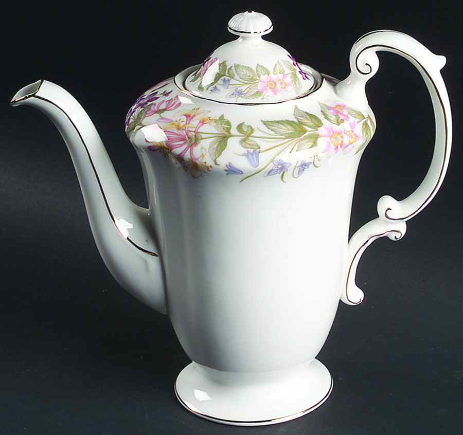 Country Lane Coffee Pot & Lid by Royal Albert-1