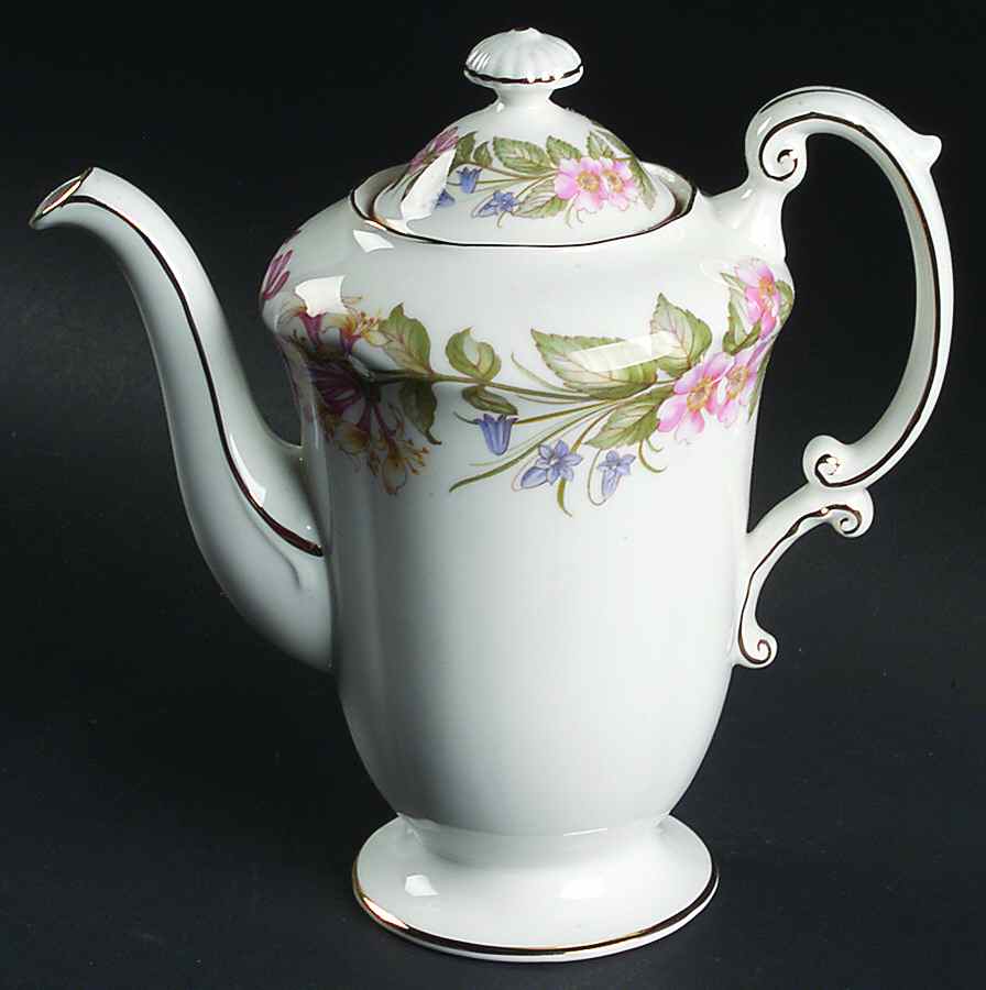Country Lane Mini Coffee Pot & Lid by Royal Albert-1