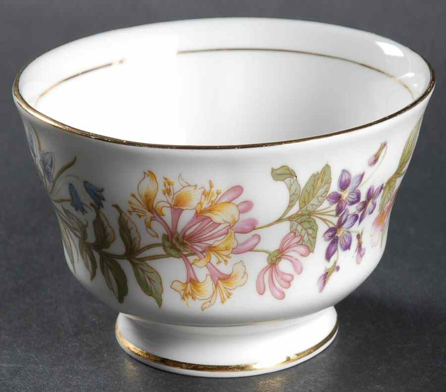Country Lane Open Sugar Bowl by Royal Albert-1