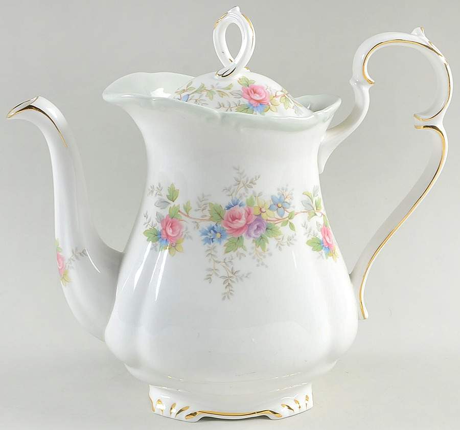 Colleen Coffee Pot & Lid by Royal Albert-1