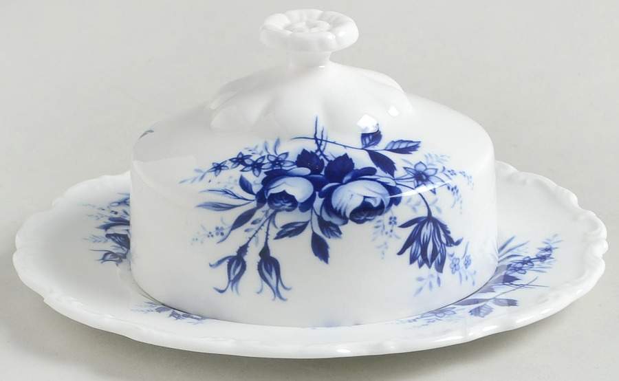 Connoisseur Round Covered Butter by Royal Albert-1