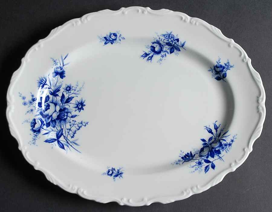 Connoisseur 12" Oval Serving Platter by Royal Albert-1