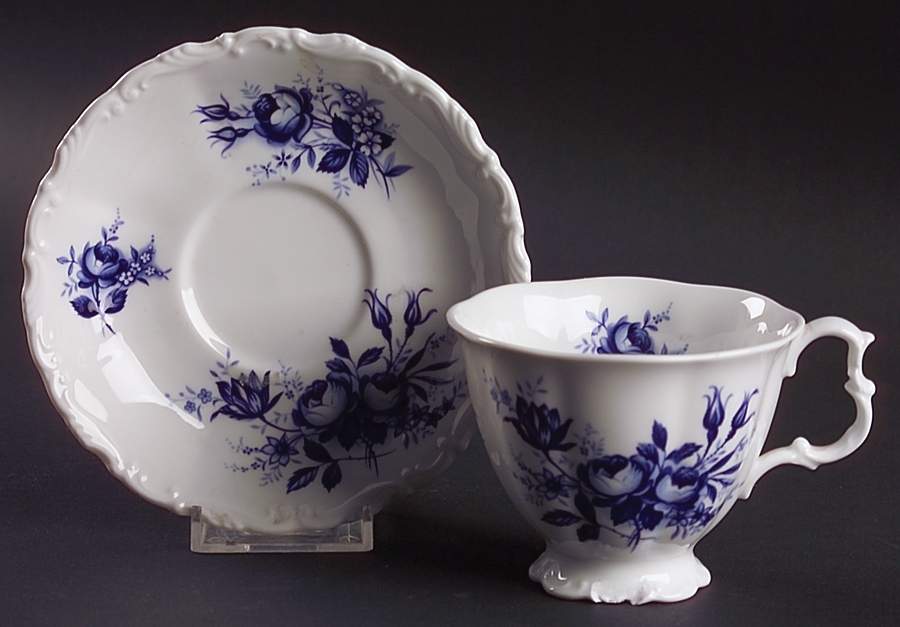 Connoisseur Footed Cup & Saucer Set by Royal Albert-1