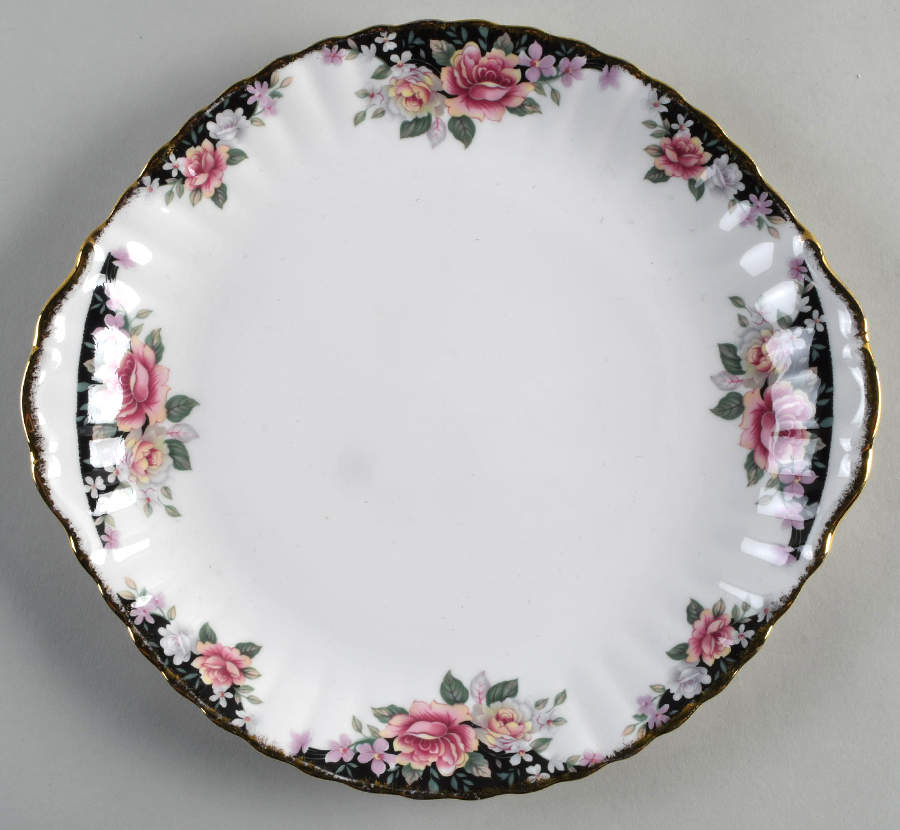 Concerto Handled Cake Plate by Royal Albert-1