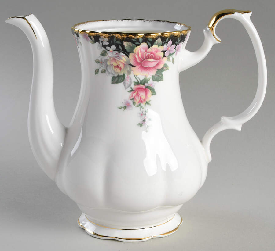 Concerto Coffee Pot No Lid by Royal Albert-1