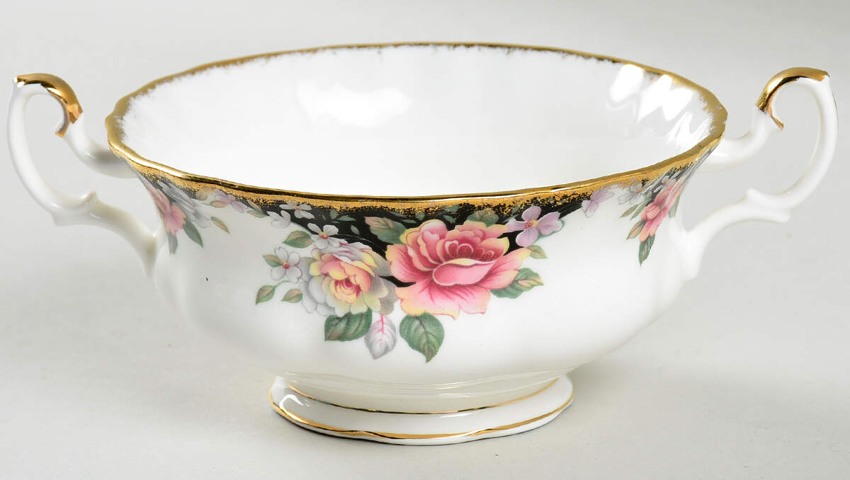 Concerto Footed Cream Soup Bowl by Royal Albert-1