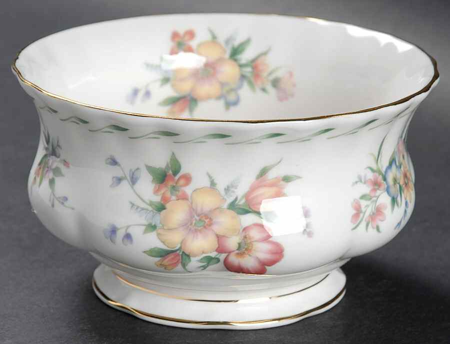 Constance Open Sugar Bowl by Royal Albert-1