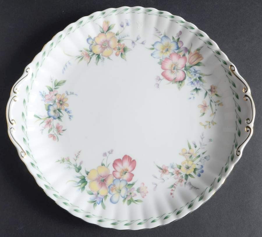 Constance Handled Cake Plate by Royal Albert-1