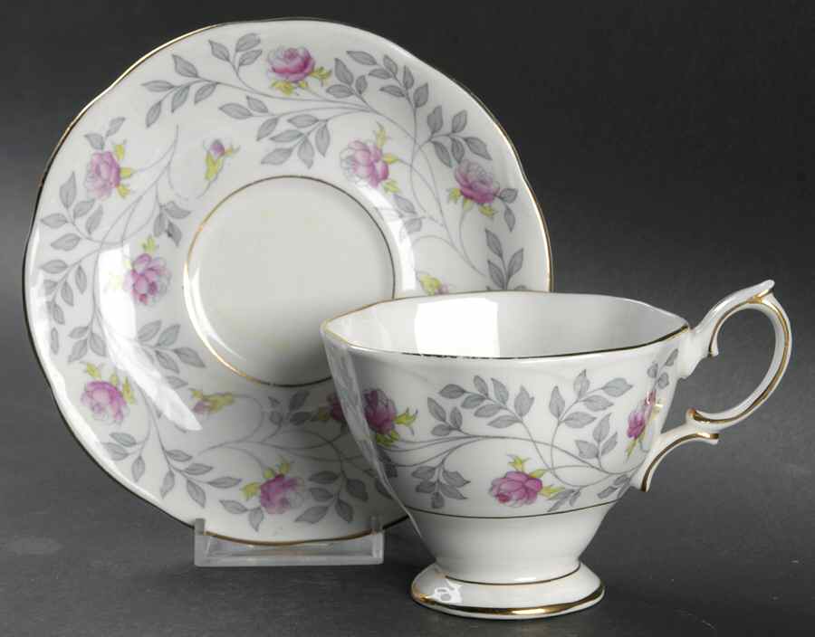 Conway Footed Cup & Saucer Set by Royal Albert-1