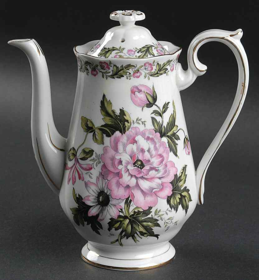 Cotswold Mini Coffee Pot & Lid by Royal Albert-1