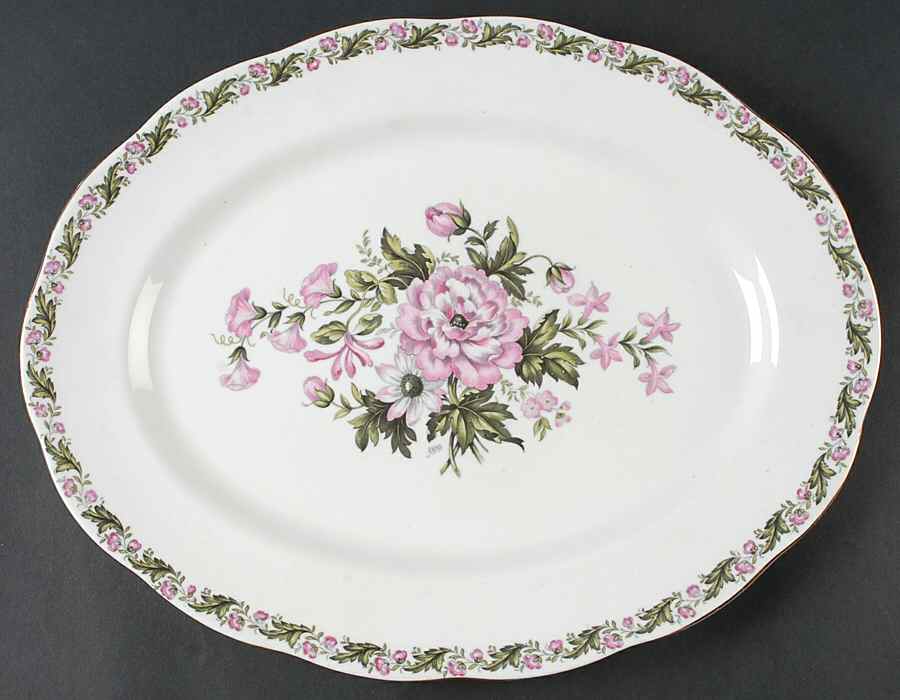 Cotswold 14" Oval Serving Platter by Royal Albert-1