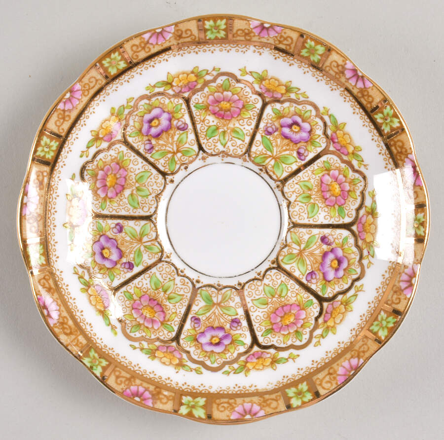 Court Saucer for Flat Cup by Royal Albert-1