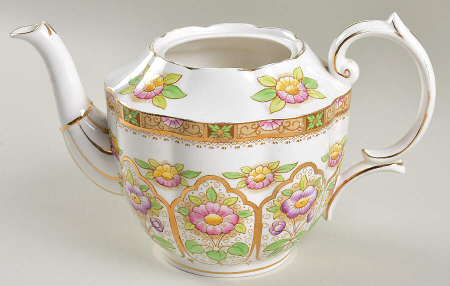 Court Teapot No Lid by Royal Albert-1