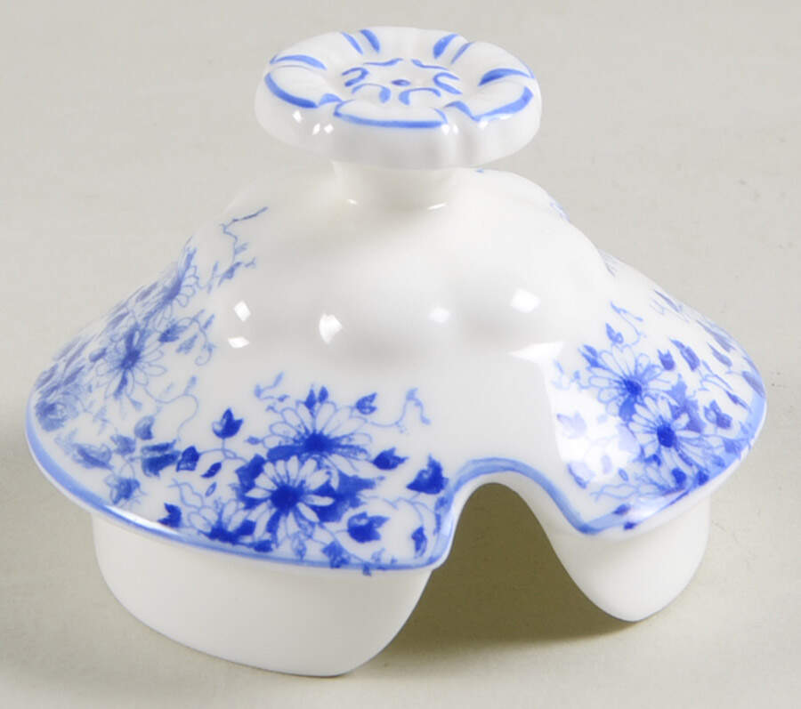 Dainty Blue Lid for Jam/Jelly by Royal Albert-1