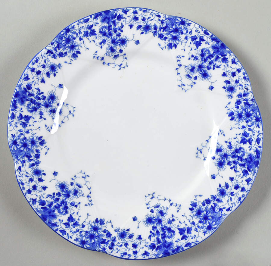 Dainty Blue Salad Plate by Royal Albert-1