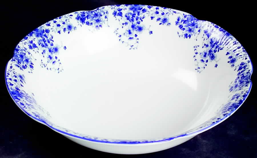 Dainty Blue 9" Round Vegetable Bowl by Royal Albert-1