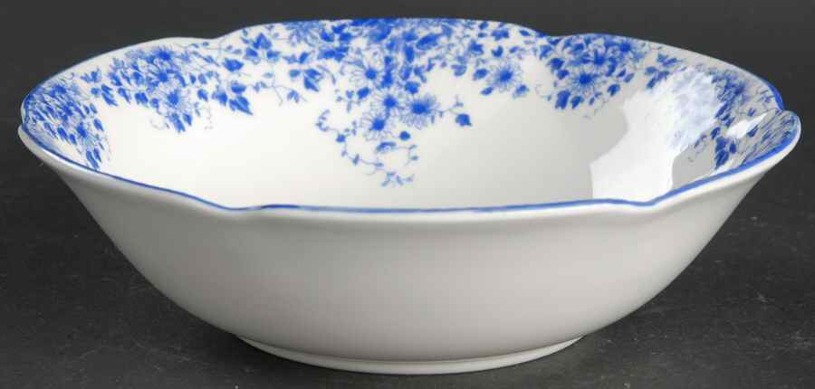 Dainty Blue Coupe Cereal Bowl by Royal Albert-1