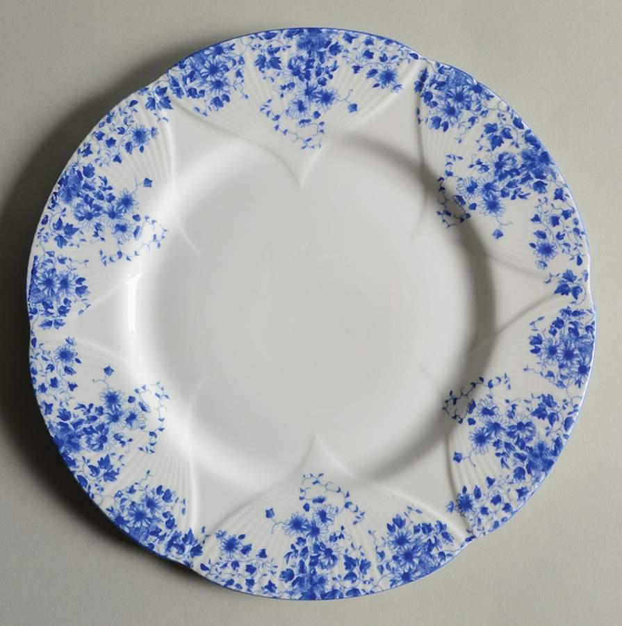 Dainty Blue Luncheon Plate by Royal Albert-1