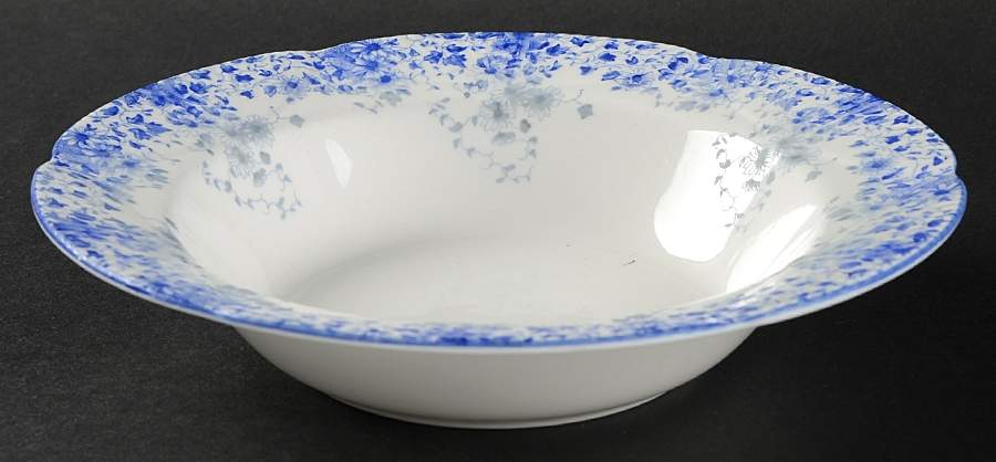 Dainty Blue Rim Soup Bowl by Royal Albert-1