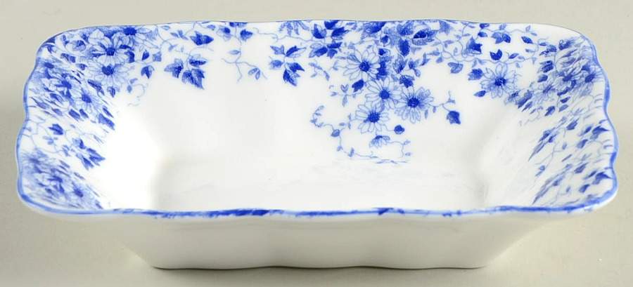 Dainty Blue Rectangular Sweet Meat Dish by Royal Albert-1