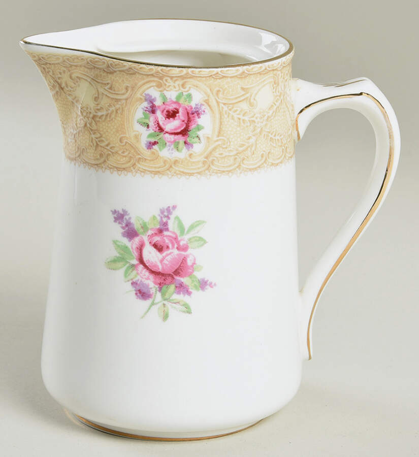 Devonshire Lace Small Hot Water Jug No Lid by Royal Albert-1