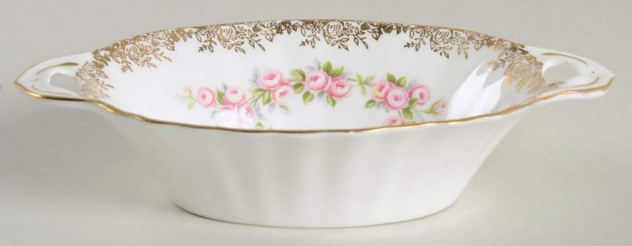 Dimity Rose 5" Oval Sweet Meat Dish by Royal Albert-1