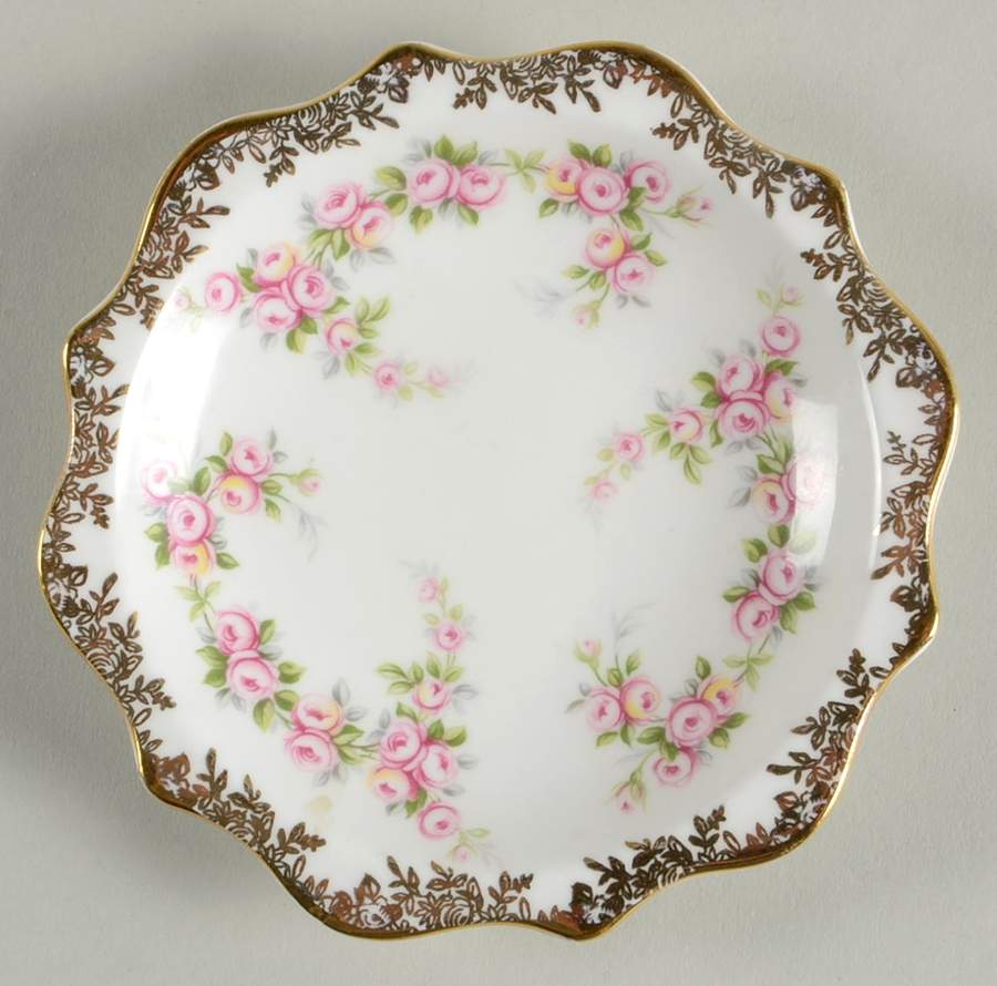 Dimity Rose Small Ashtray by Royal Albert-1
