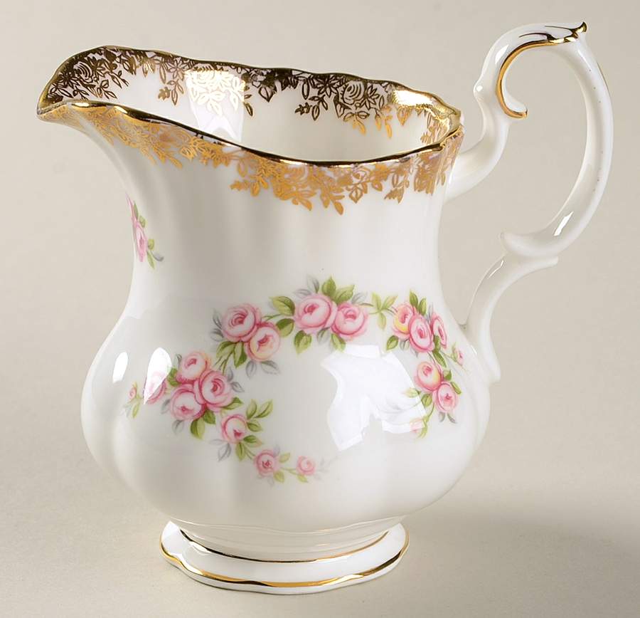Dimity Rose Mini Creamer by Royal Albert-1