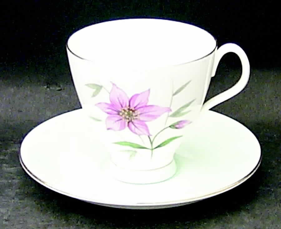 Elfin Footed Demitasse Cup & Saucer Set by Royal Albert-1