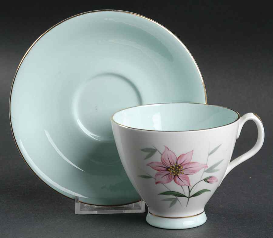 Elfin Footed Cup & Saucer Set by Royal Albert-1