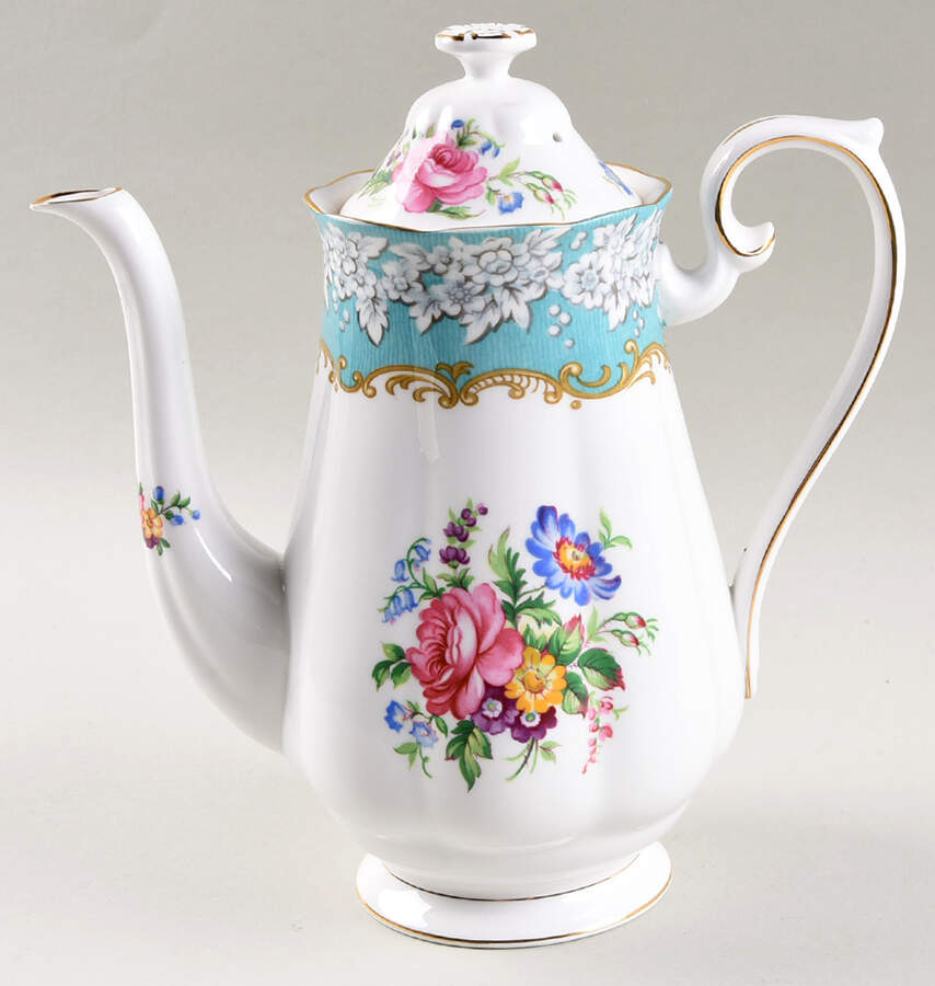 Enchantment Small Coffee Pot & Lid by Royal Albert-1