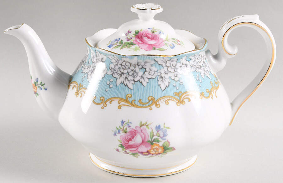 Enchantment Teapot & Lid by Royal Albert-1