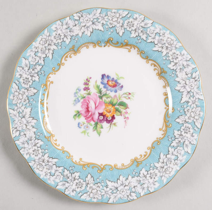 Enchantment Salad Plate by Royal Albert-1
