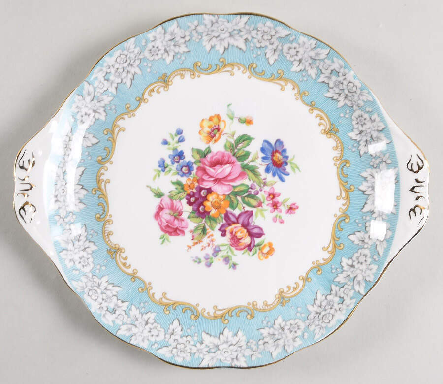 Enchantment Handled Cake Plate by Royal Albert-1