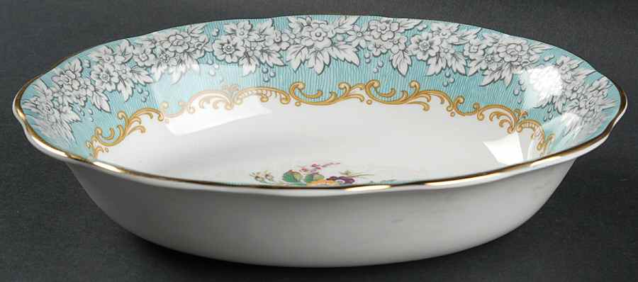 Enchantment 9" Oval Vegetable Bowl by Royal Albert-1