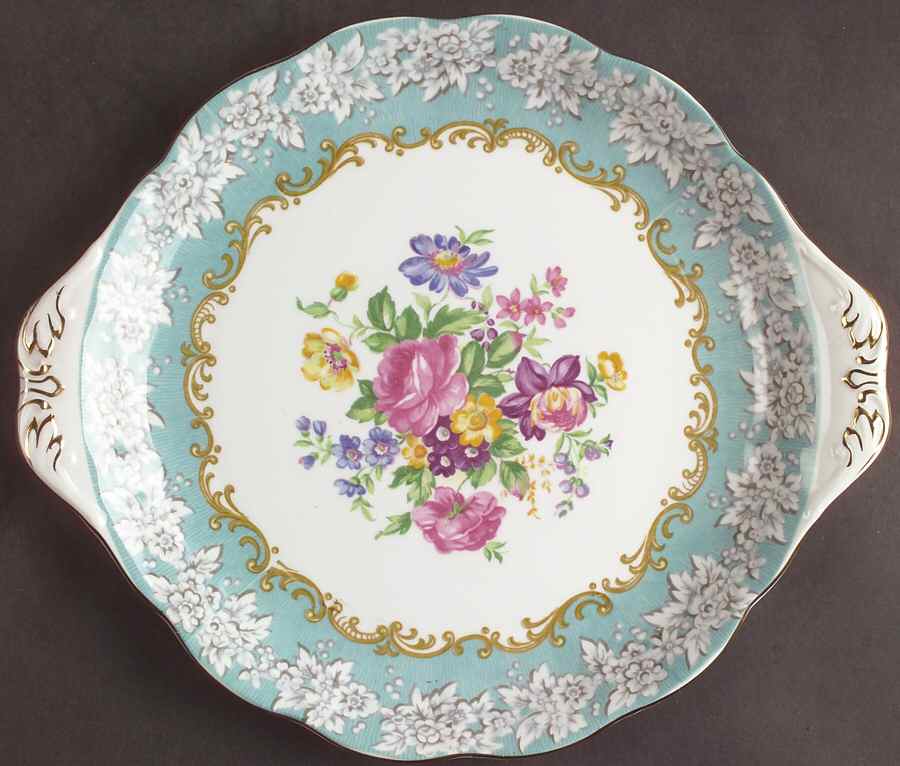 Enchantment Handled Cake Plate by Royal Albert-1
