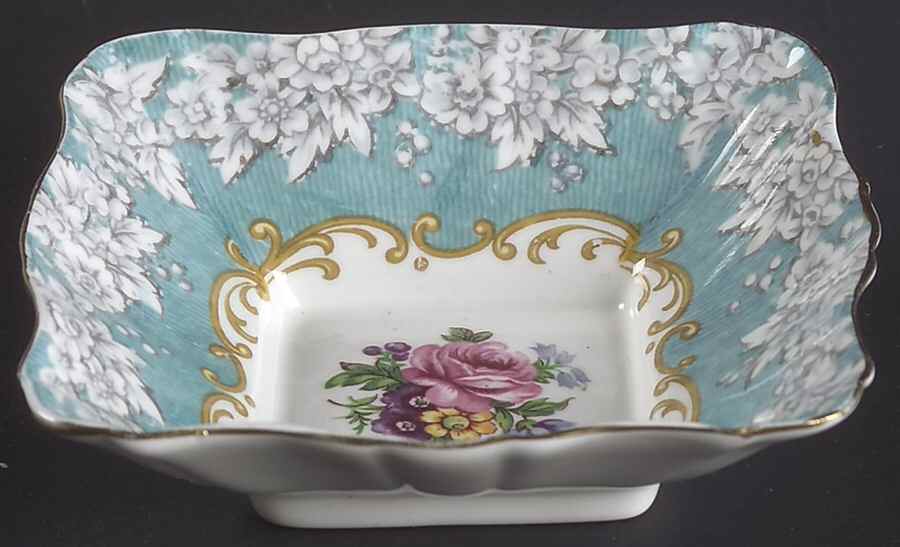 Enchantment Small Square Sweet Meat Dish by Royal Albert-1