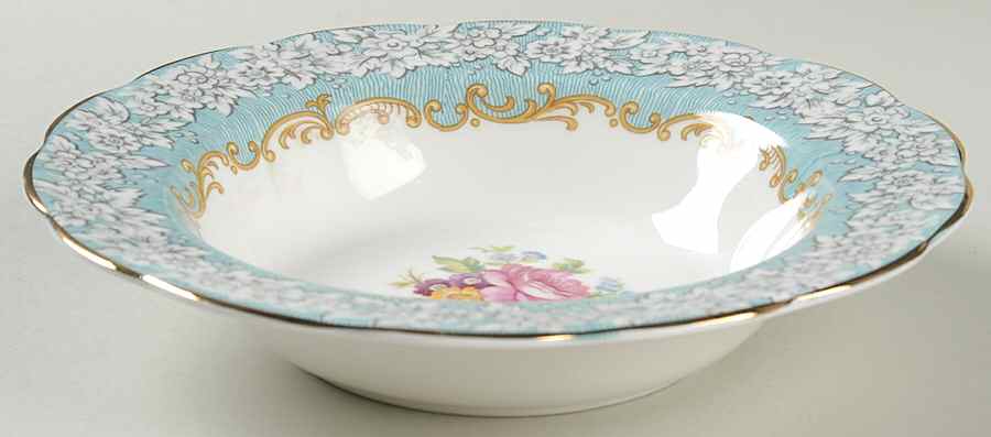 Enchantment Rim Soup Bowl by Royal Albert-1