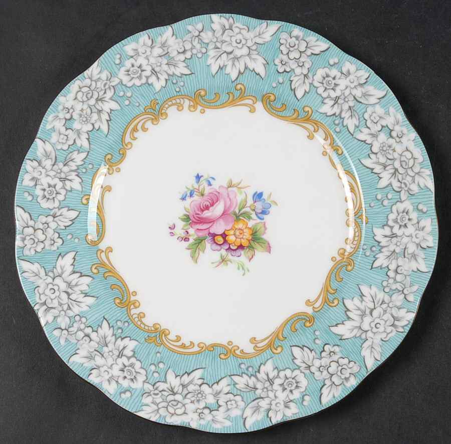 Enchantment Dessert/Pie Plate by Royal Albert-1