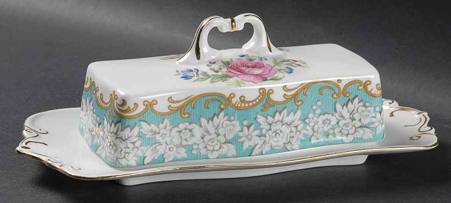 Enchantment 1/4 Lb Covered Butter by Royal Albert-1