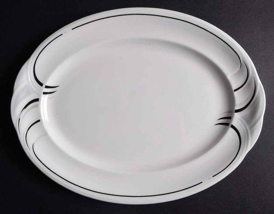 Enigma 13" Oval Serving Platter by Royal Albert-1