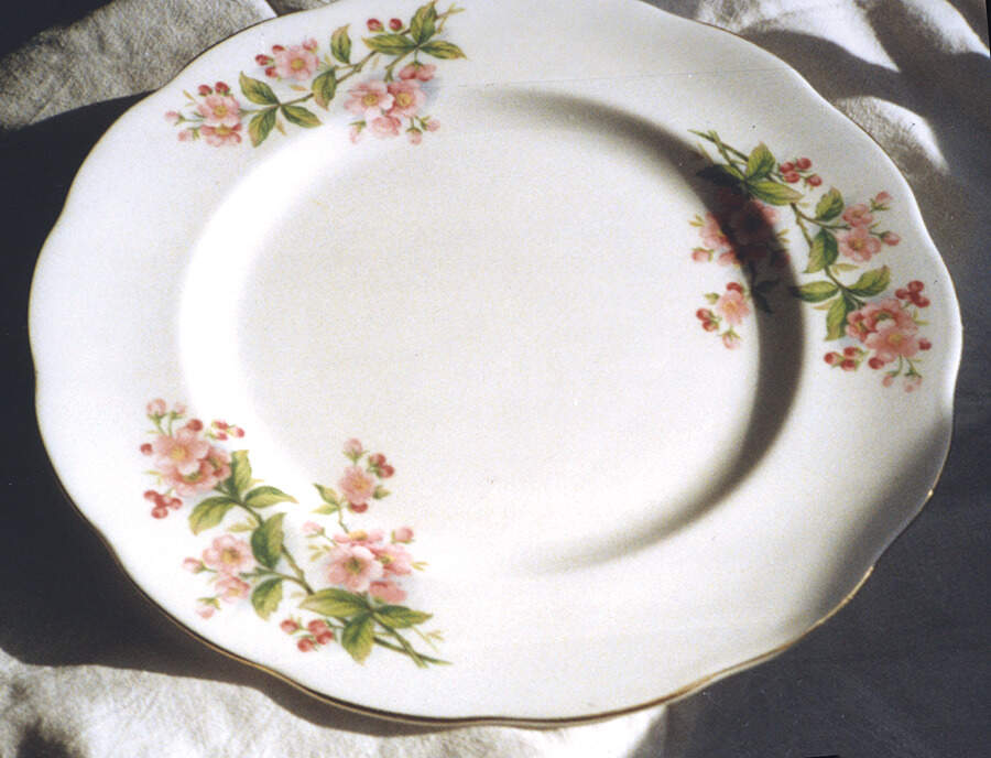 Evesham (Apple Blossoms) Dinner Plate by Royal Albert-1