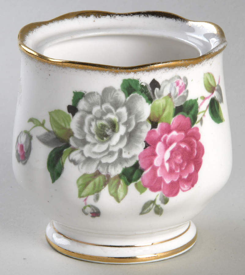 Evening Rhapsody (Pink & White Floral) Jam/Jelly & Lid by Royal Albert-1