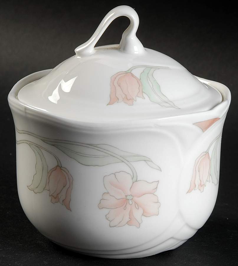 Fantasia Sugar Bowl & Lid by Royal Albert-1